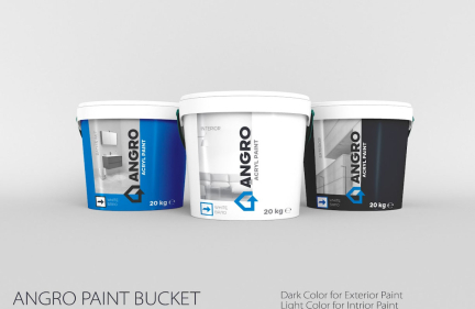 ANGRO, paint bucket Package Design